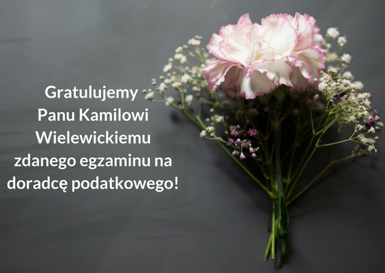 Doradca podatkowy zdany egzamin ustny