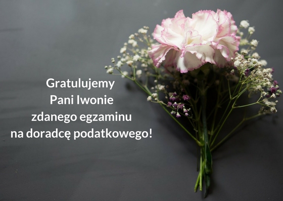 Zdany egzamin na doradcę podatkowego - grudzień 2017