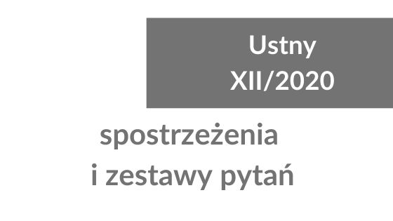 Spostrzeżenia z egzaminu na doradcę podatkowego