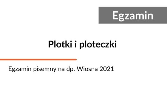 Informacje egzamin pisemny na doradcę podatkowego